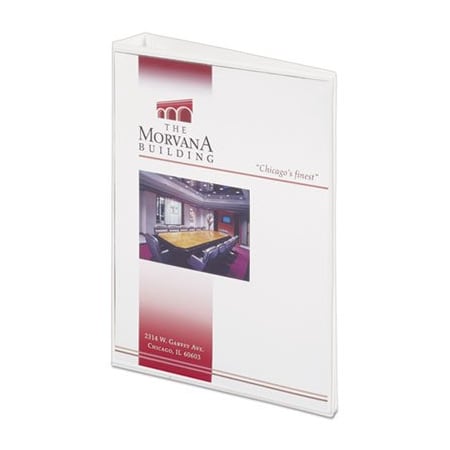 Avery Dennison Avery, MINI SIZE DURABLE VIEW BINDER WITH ROUND RINGS, 3 RINGS, 1in CAPACITY, 8.5 X 5.5, WHITE 17116